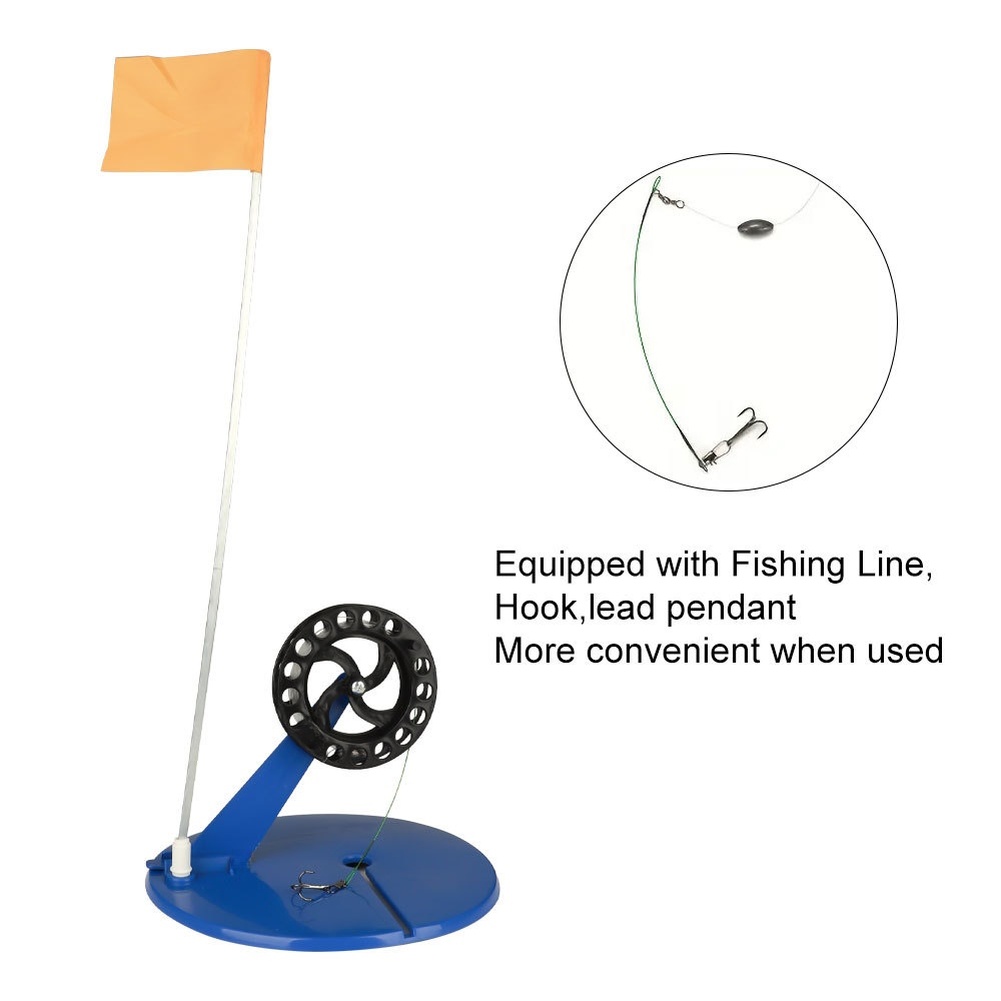 Set van 10 vlaggen voor ijsvis - Ice Fishing Tip Up recensie en prijs