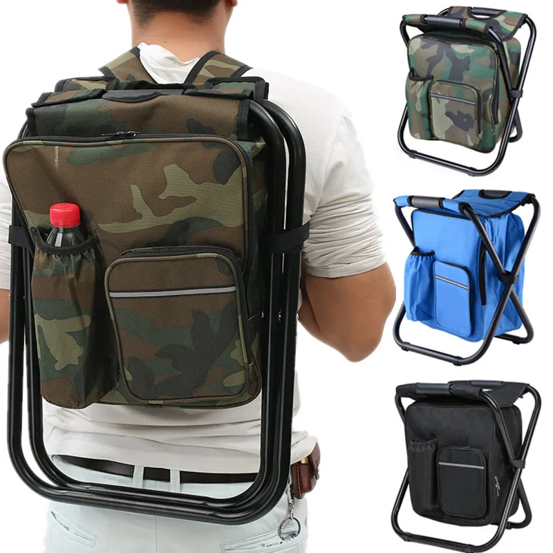 2-in-1 opvouwbare visstoeltas, - Fishing Equipment Bag recensie en prijs